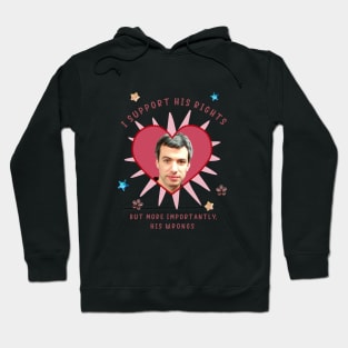 Nathan Fielder heart Hoodie